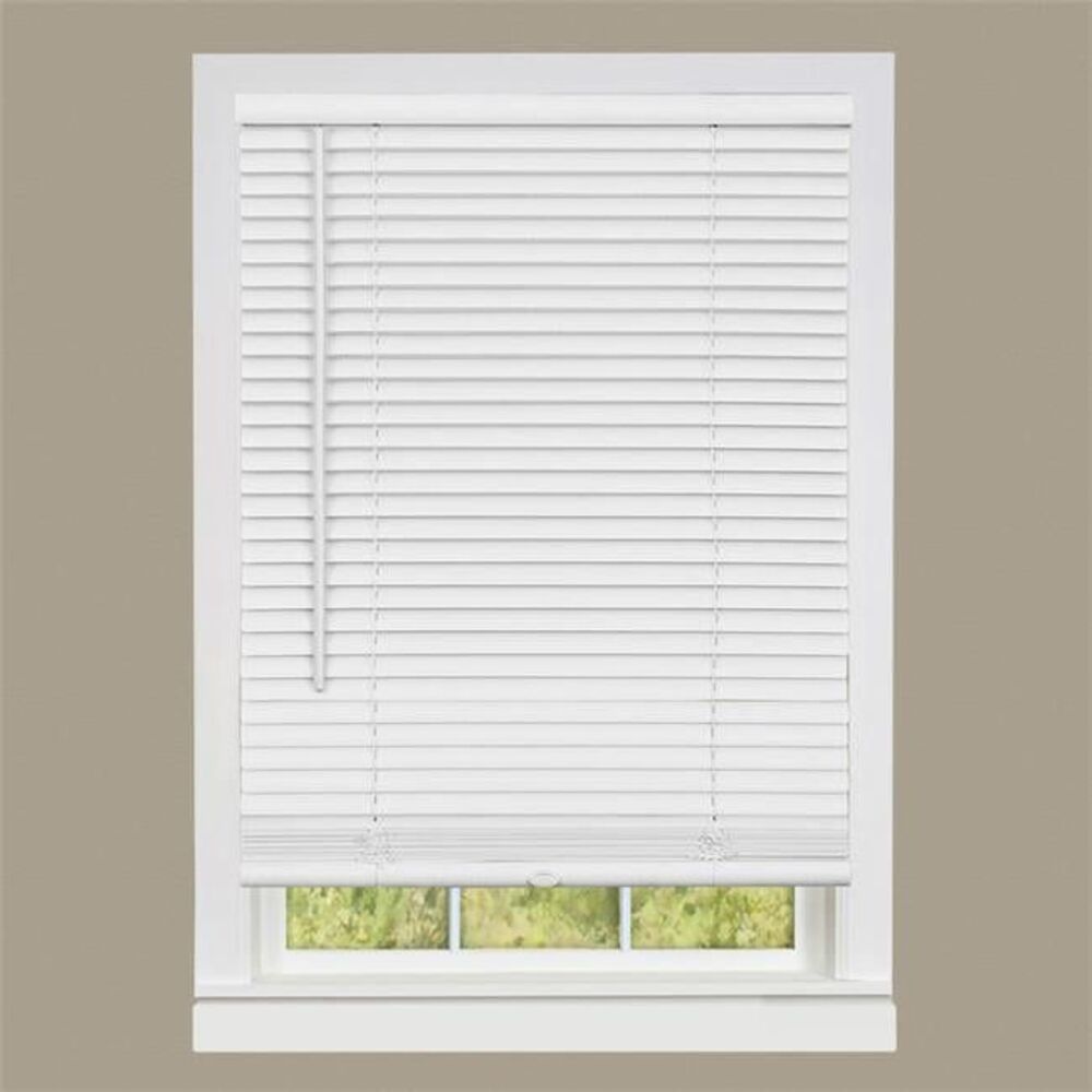Cordless Deluxe Sundown GII Blind Pearl White, 35 x 64 in.